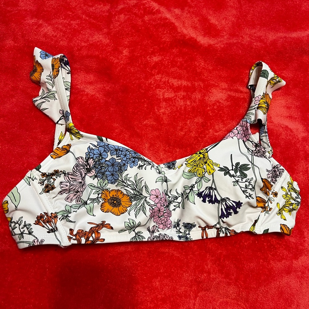Target Kona Sol Flower Bikini Top